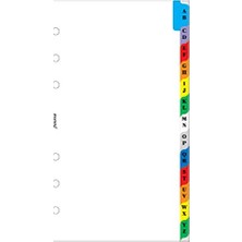Pratik Ev 131608 A-Z Ayraç, 2 Harfli Pro Sekme, Renkli