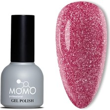 Pratik Ev Disko Kalıcı Oje D006 Kırmızı 10 Ml, Reflective Flash Gel Polish