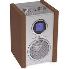 Pratik Ev Saat Özellikli; LCD Ekranlı, Klasik Am/fm Destekli, Fm Anten Kablolu, Pilli (Pil Dahil Değildir), Adaptör Çıkışlı (Dc 6V, Adaptör Dahil Değildir) Taşınabilir Nostaljik Radyo