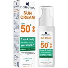 Pratik Ev Spf+50 Yüz ve Vücut Güneş Kremi, Akneye Meyilli Ciltler Için 100 ml