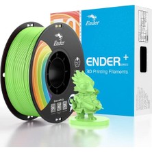 Pratik Ev Ender Pla Pro Pla+ 3D Baskı Filamenti, Dayanıklı, Boyutsal Doğruluk +/-0,02 Mm, 1,04 Kg/makara, Elma Yeşili, Ep+-Elma Yeşili, Ender Pla Pro-1 kg