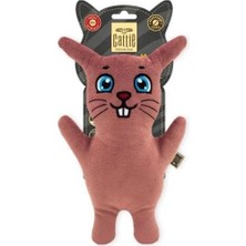 Pratik Ev Matatabi Içerikli Peluş Tavşan Kedi Oyuncağı, 20 cm