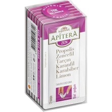 Pratik Ev Apitera Zen 7 G x 7 Adet (Zencefil; Propolis, Tarçın, Karanfil, Karabiber, Limon, Bal)