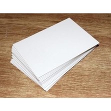 Pratik Ev Mobilreyon; 2 Adet Mdf Duralit, Beyaz Mdf, 4 mm 35X50 cm (Resim Kağıdı Ölçüsü)