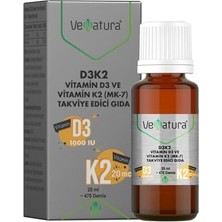 Pratik Ev D3 K2 Vitamini Damla, 20 ml