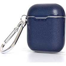 Pratik Ev 8188 Airpods Uyumlu Airbag 03 Silikon Kılıf, Lacivert