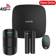 Ajax Starterkit 4g 100093 Kablosuz Alarm Başlangıç Seti Siyah