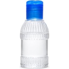 Pratik Ev Kapak, 50 Adet 30 ml Boş Plastik Şişe OM23 Mavi