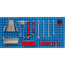 Pratik Ev Star Çelik 952X457 mm Takım Asma Panosu/aletler ve Kancalar Hariçtir