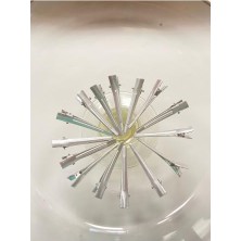Pratik Ev 15 Li Alüminyum Saç Kuaför Bigudi Makyaj Maşa Fön Pensi