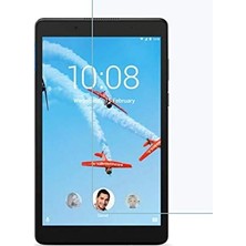 Pratik Ev Lenovo Tab E8 8 Inç Uyumlu 9h Temperli Kırılmaz Esnek Nano Cam Ekran Koruyucu, Çizilmeye ve Darbeye Dayanıklı, Hd Şeffaf