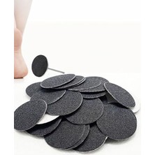 Pratik Ev 35 mm Pododisk Pedikür Makinesi Yedek Pedleri, 100 Adet, 722074, Tek Ebat