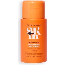 Pratik Ev Skin Glyco Glow Brightening Toner, Glikolik Asitli Açıcı Yüz Toneri, Vegan, Hayvanlar Üzerinde Denenmemiştir, 150 ml