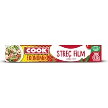 Pratik Ev Pe Streç Film, Sarı, 45 cm x 300 M, 8 Micron