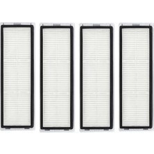 Pratik Ev Hepa Filtre Seti L10S ULTRA/L10S PRO/D10S PLUS/L10 ULTRA/L10 Prime, Xiaomi X10 Plus ile Uyumlu, 4 Filtre