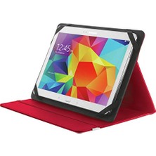 Pratik Ev 20316 Primo Tablet Kılıfı, Entegre Standlı Kutu Koruması, Kırmızı