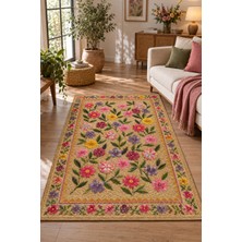Rugs Modern Halı Luna Terra Özel Tasarım Çok Renkli Ince Dokuma Salon Halısı