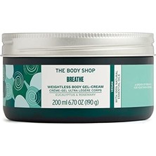 Pratik Ev Ağırlıksız Vücut Jel Kremi Nefes Alın - Okaliptüs ve Biberiye - Vücut Nemlendirici - Besleyici ve Nemlendirici - Vegan - 7.5 Oz