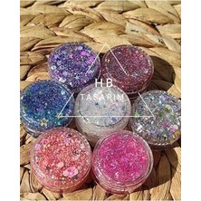 Pratik Ev Parlak Glitter Jel Far, Simli Far, SERASHINEGOZFARI140
