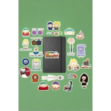 Pratik Ev South Park Sticker Paketi/bullet Journal Defter Çıkartma Ajanda Laptop Etiket, 98746516846684
