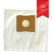 Pratik Ev Magic Bags, ile Uyumlu - 1400 W Süpürge Sentetik Toz Torbası 20 Adet