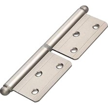 Pratik Ev Yönsüz Cerman Menteşe Saten 12 cm