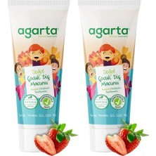Pratik Ev Doğal Florürsüz Çocuk Diş Macunu, Çilekli, 75 ml x 2 Adet