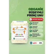 Soul Kitchen Organik Ürünler Organik Rüşeymli Pirinç Unu Katkısız 250 g