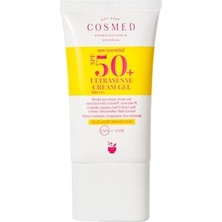 Pratik Ev Hassas ve Kızarıklığa Eğilimli Ciltler Için SPF50+ Yatıştırıcı Güneş Kremi Ultrasense Cream Gel SPF50+ 40 ml