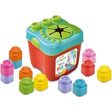 Pratik Ev 17807 Soft Clemmy - Yumuşak Blok Kovası - 15 Parça 6-36 Ay