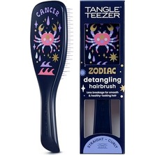 Pratik Ev Zodiac The Ultimate Detangler Cancer Saç Açıcı Tarak Düz ve Kıvırcık Saçlar Yengeç Burcu
