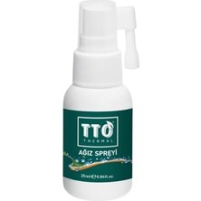 Pratik Ev Ağız Spreyi 25 Ml, Ağız Kokusu, Yarası ve Boğaz Yanması Için Çay Ağacı Yağı Içerikli