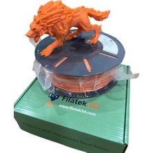 Pratik Ev Pla+ 1.75 mm Turuncu 1 kg 3D Yazıcı Filamenti - Profesyonel Baskı Kalitesi