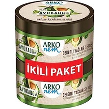Pratik Ev Nem Değerli Yağlar Avokado Yağı El ve Vücut Kremi 250 ml + 250 ml