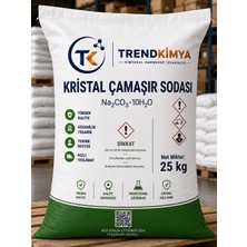 Trend Kimya Kristal Çamaşır Sodası 25 kg