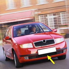 Pratik Ev Ön Tampon Orta Izgarası 6Y0853677 Skoda Fabia 1 ile Uyumlu 2000-2004