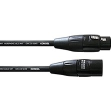 Pratik Ev Micro Xlr Mikrofon Kablosu, 50 Cm, Simetrik, Rean, Gümüş