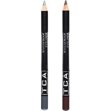 Pratik Ev Make Up Suya Dayanıklı Göz Kalemi -1025-1027 2 Adet