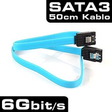 Pratik Ev DK-CB-SATA3L50 0.5 M Kilit Mekanizmalı Sataııı Kablo