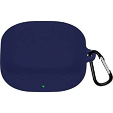 Pratik Ev Samsung Galaxy Buds 2 Pro Silikon Kılıf Lacivert