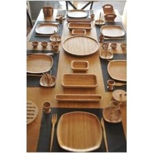 Pratik Ev 57 Parça Kahvaltı Seti Ikon B2449, Bambu
