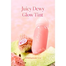 Pratik Ev Parlak Bitişli, Hafif Renkli Nemlendirici Etkili Tint, Juicy Dewy Glow Tint, 04 Melting Guava