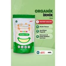 Soul Kitchen Organik Ürünler Organik İrmik Bebek Beslenmesine Uygun Katkısız 400 g İnce