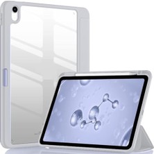 Pratik Ev Kılıf, iPad 11.nesil A16 11INÇ/10.NESIL 10.9inç ile Uyumlu Grafiti Şeffaf Kalem Bölmeli