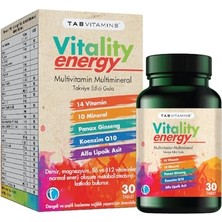 Pratik Ev Vitality Energy Multivitamin ve Multimineral 30 Tablet