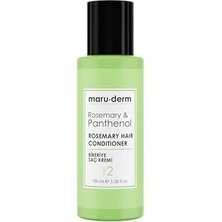 Pratik Ev Biberiye Saç Bakım Toniği, Seyahat Boy, Tüm Saç Tipleri, 100 Ml, Vegan