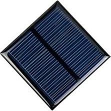 Pratik Ev 1.5V 250MA Güneş Paneli, 52X52 mm