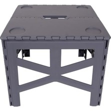 Pratik Ev Katlanabilir Kamp ve Piknik Masası, 42X45X47 Cm, Plastik Malzeme, 60 kg Taşıma Kapasitesi, Kare Şekil, Türkiye Menşeili, Kamp/piknik/bahçe/balkon Kullanımı