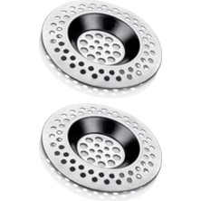 Pratik Ev Evye Metal Lavabo Süzgeci, 7 Cm, 2 Adet Mutfak/banyo/küvet Aksesuarı EASYSO4028, Desire Elite Plus Selection