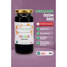 Soul Kitchen Organik Ürünler Organik Üzüm Özü Soğuk Sıkım Şeker İlavesiz Katkısız 315 g